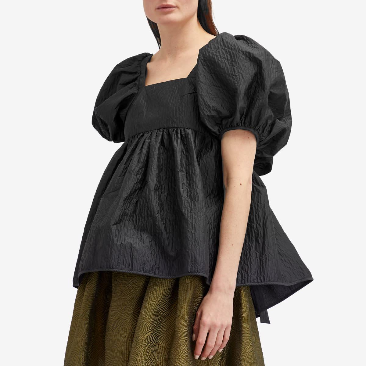 セシリーバンセンCECILIE BAHNSEN ALMA BLOUSE Cecilie Bahnsen Alma ブラウス | ブラック | FARFETCH JP