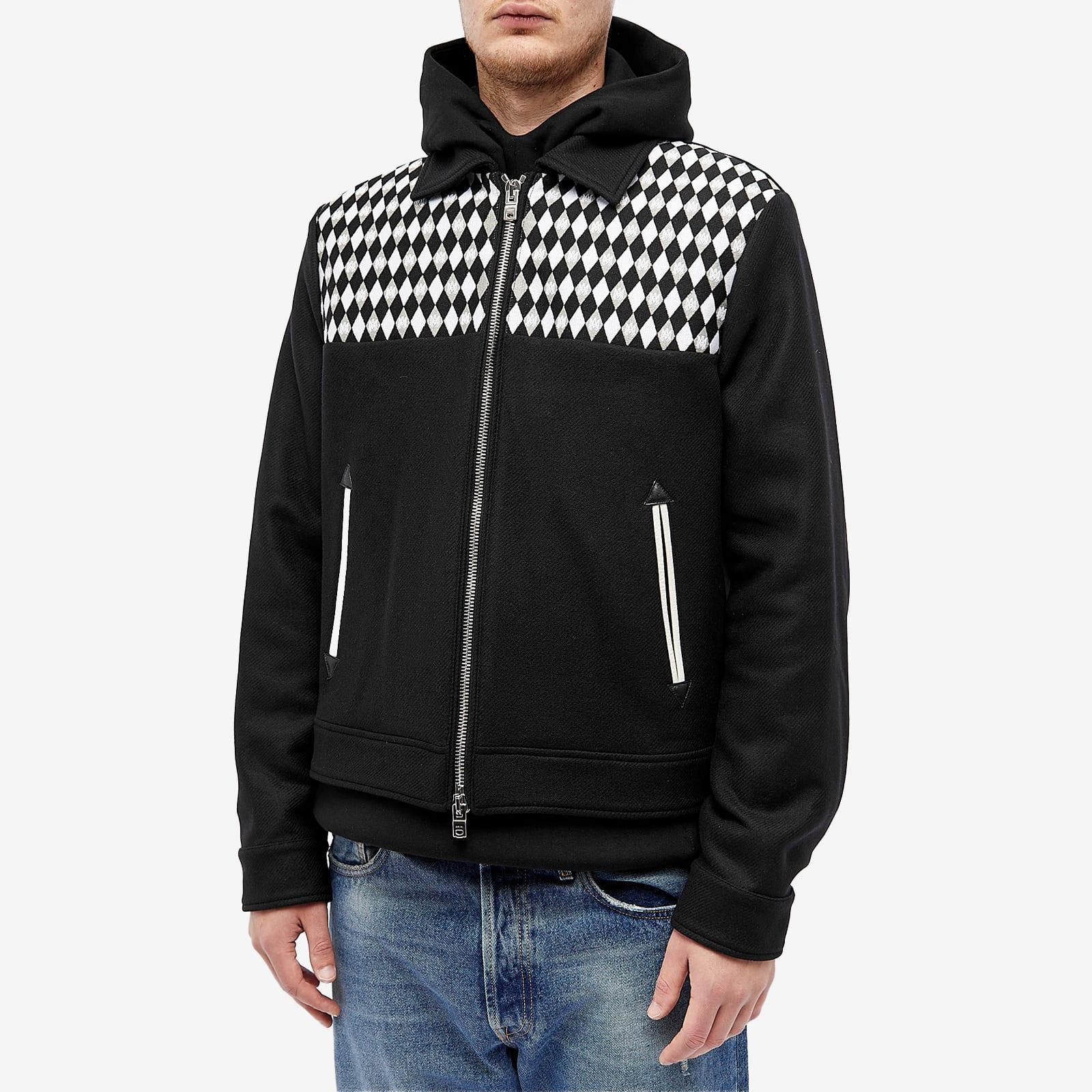 Amiri Diamond Embroided Work Jacket in Black for Men | Lyst