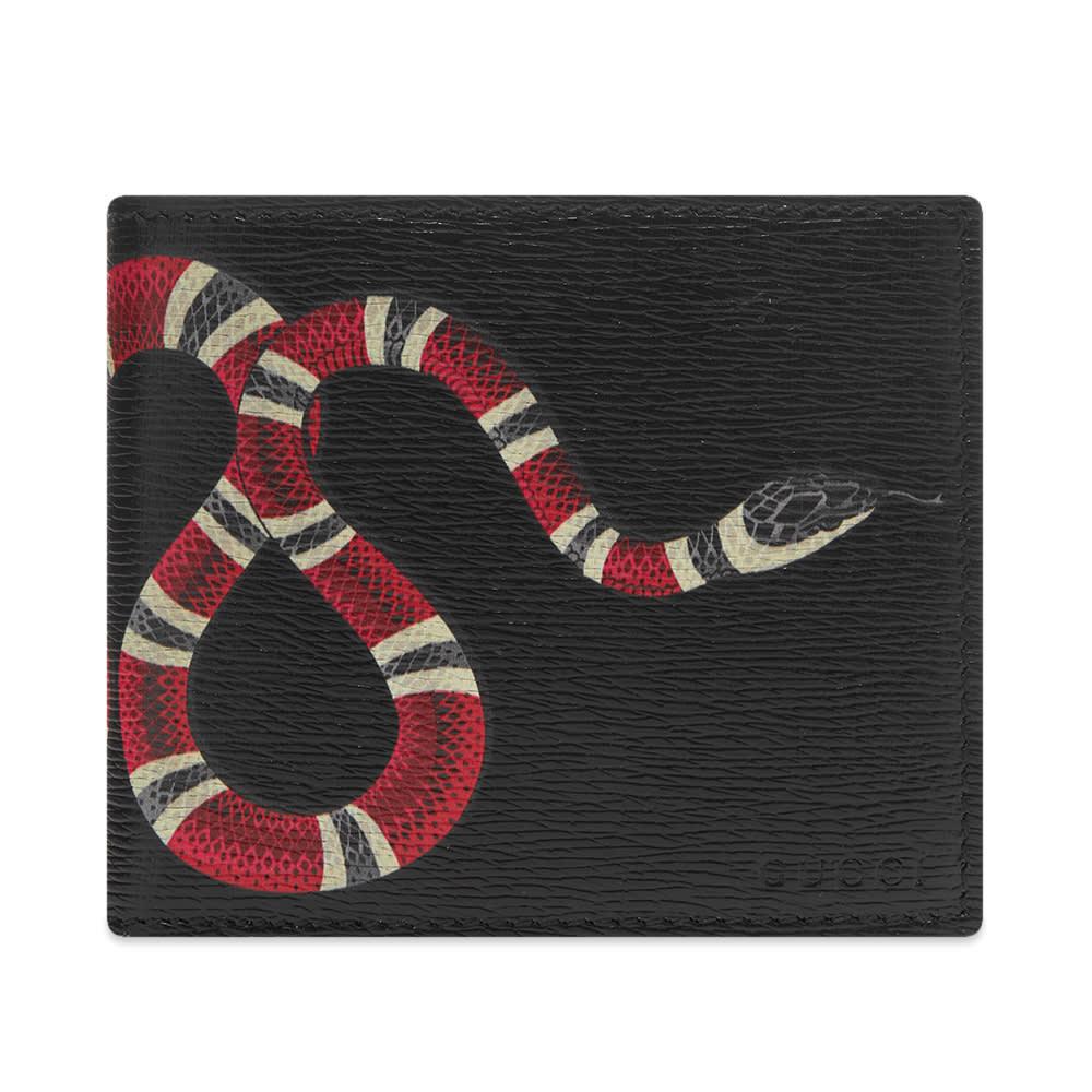 gucci snake wallet mens
