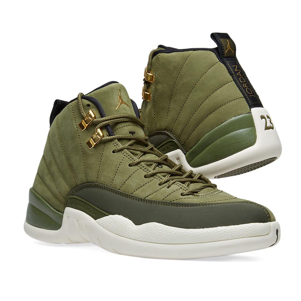 jordan 12 green