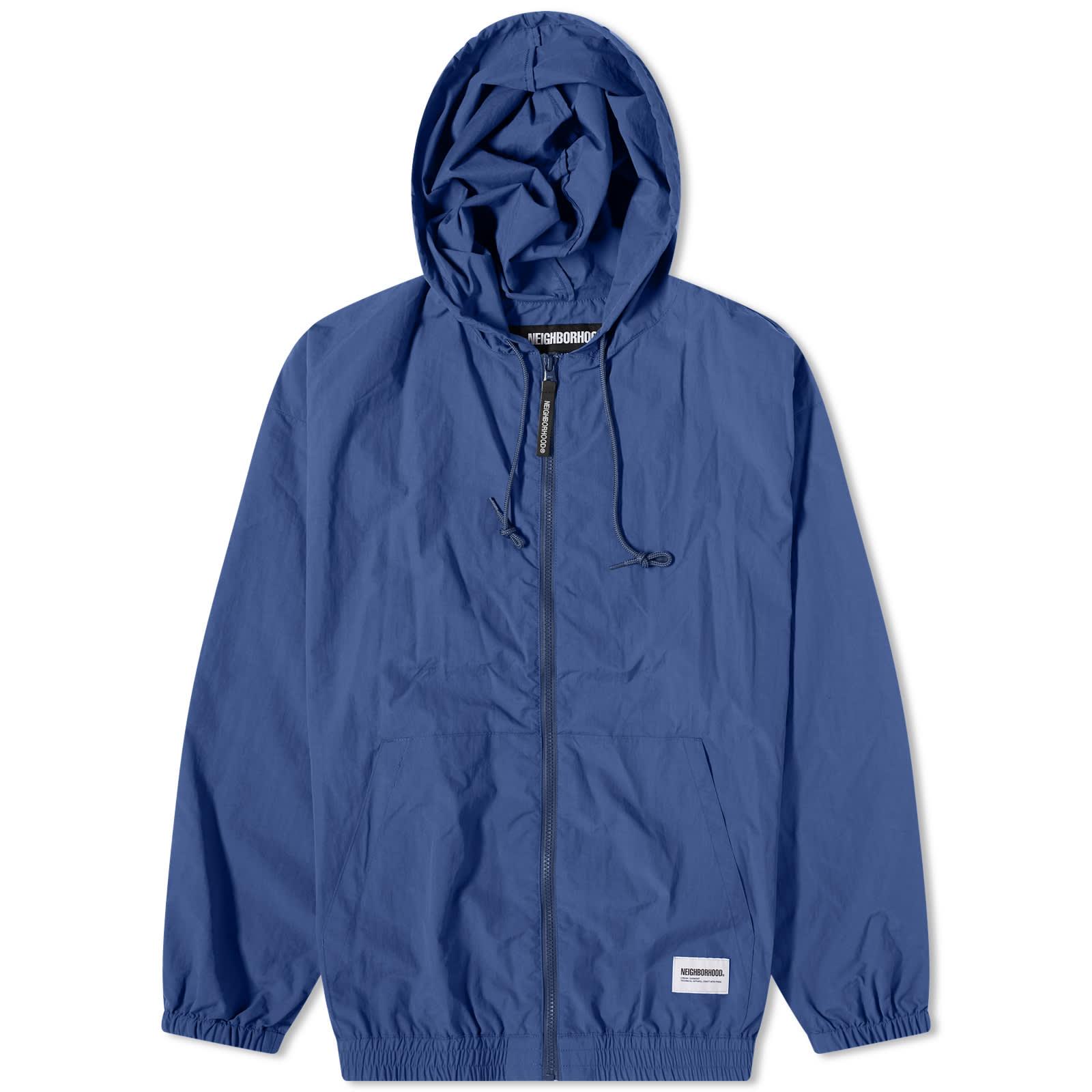 Neighborhood Hooded Zip Up Jacket in Blue for Men | Lyst Canada