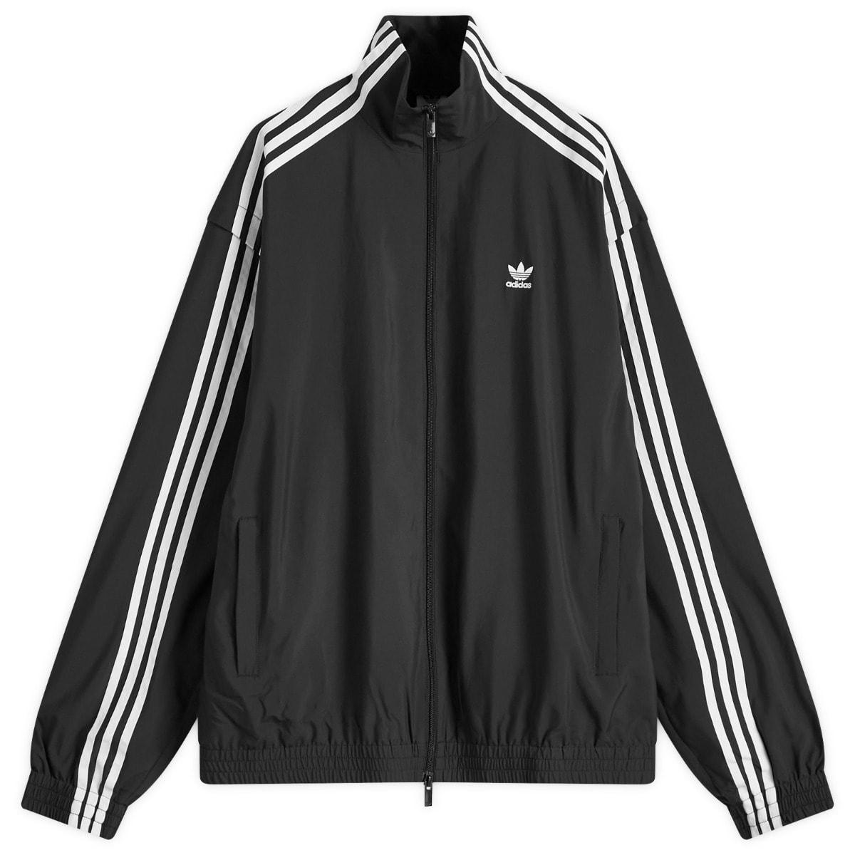 adidas Oversized Zip-Off Track Top in Black | Lyst adidas Oversized Zip-Off Track Top in Black | Lyst