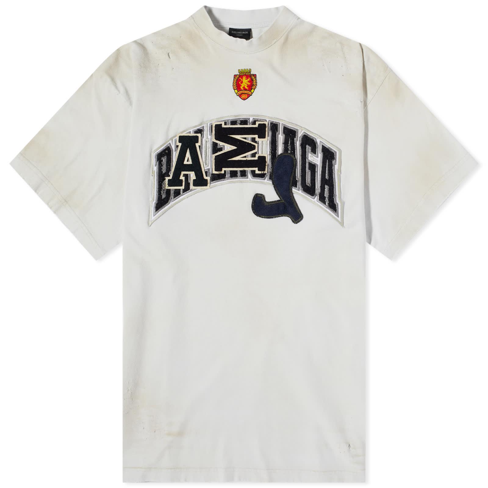 Balenciaga Skater Logo T-shirt in White for Men | Lyst Canada