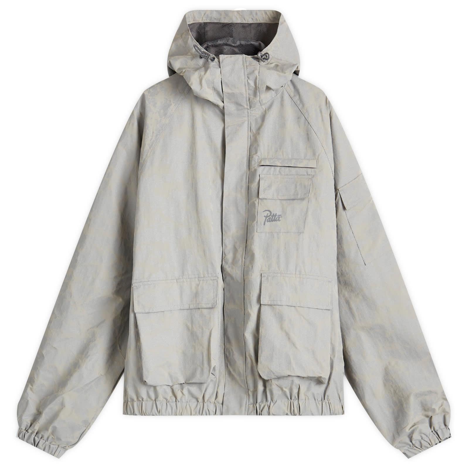 PATTA Reflective Camo Utility Jacket in Gray for Men | Lyst