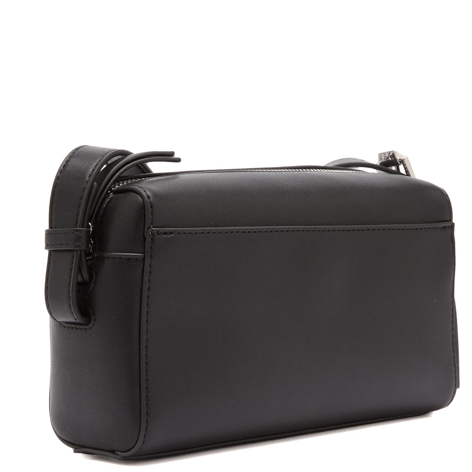☆A.P.C.☆ Nino Camera Crossbody Black PUAATH61821LZZ PUAATH Nino camera bag | A.P.C.
