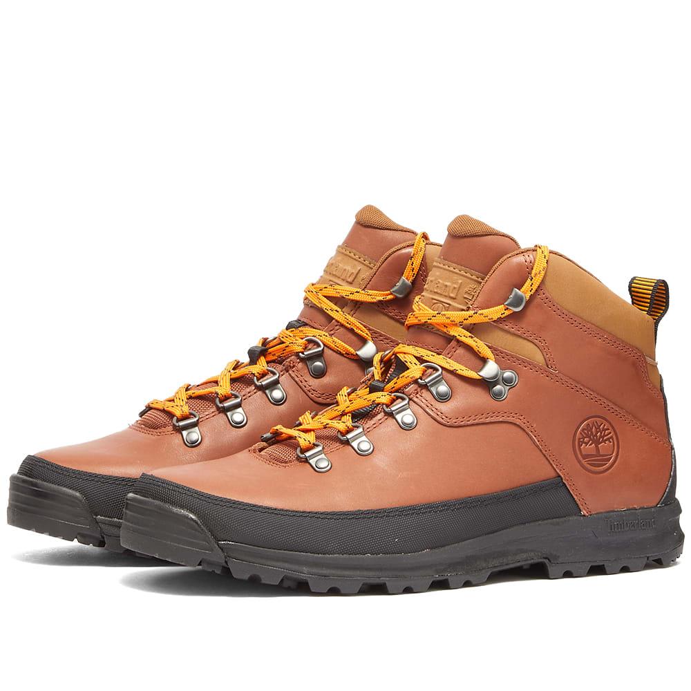 Timberland World Hiker Mid Boot in Brown for Men | Lyst