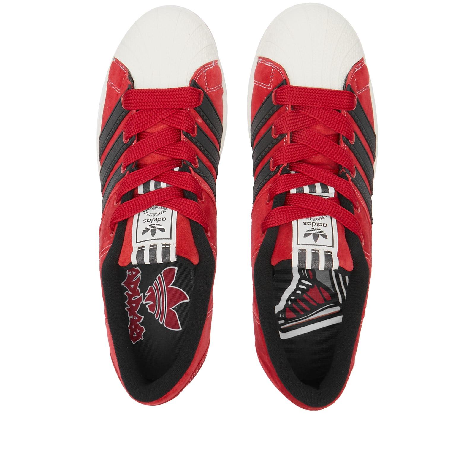 adidas Ynuk Supermodified Sneakers in Red for Men | Lyst