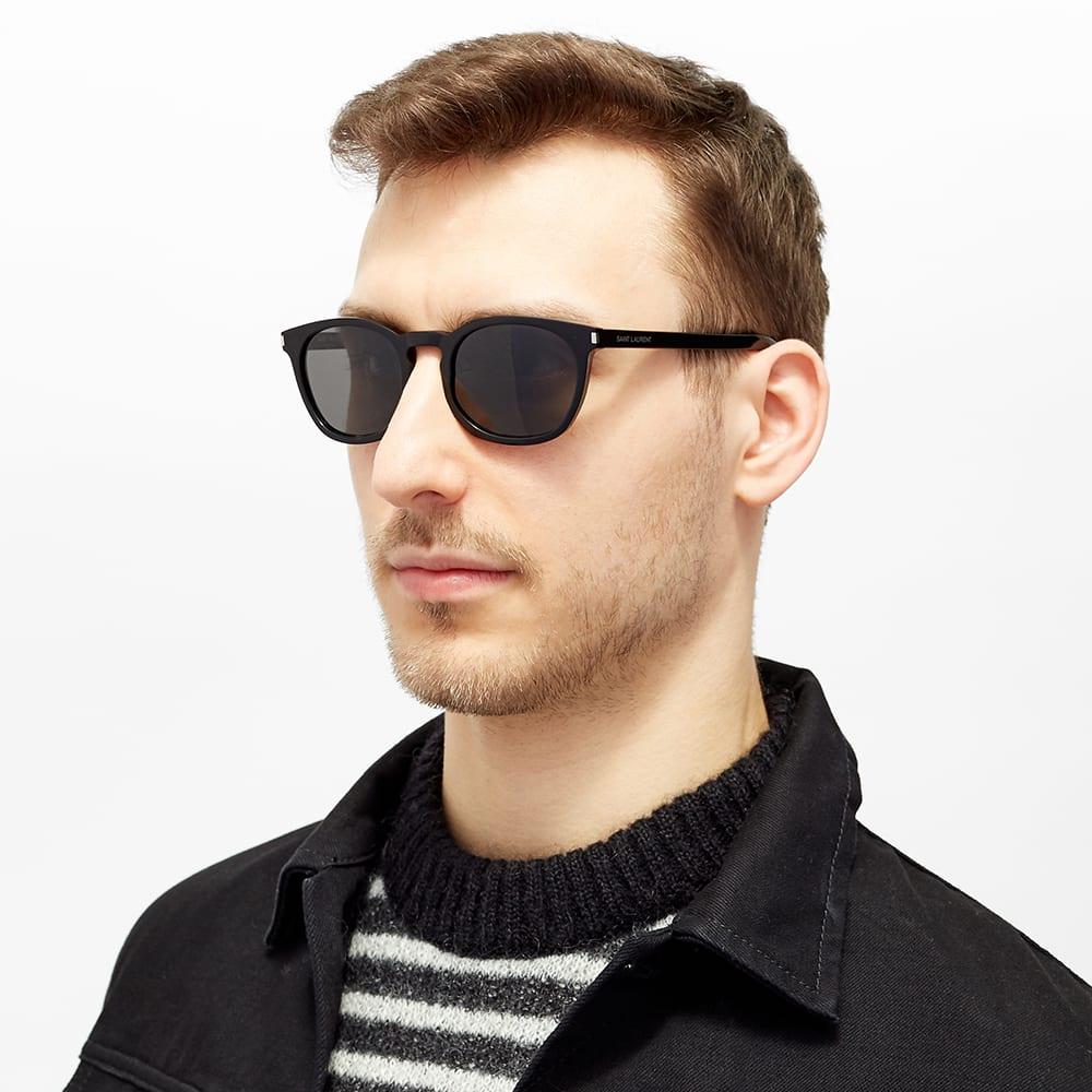 Saint Laurent Sl 28 Sunglasses in Black for Men - Lyst