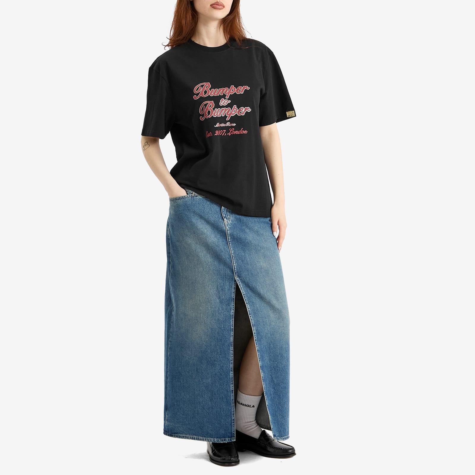 Marine Rose Bumper to Bumper Tシャツ M martine-rose-Black-Bumper-To-