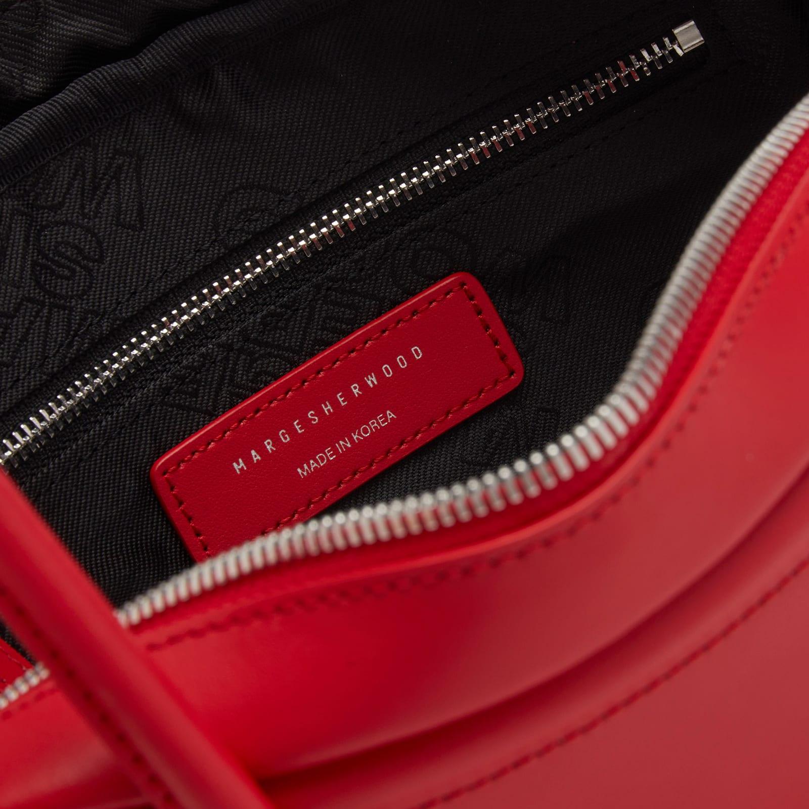 ☆MARGE SHERWOOD☆ ZIPPER SMALLapple red crinkle Marge Sherwood Red Crinkle Shoulder Bag | Lyst
