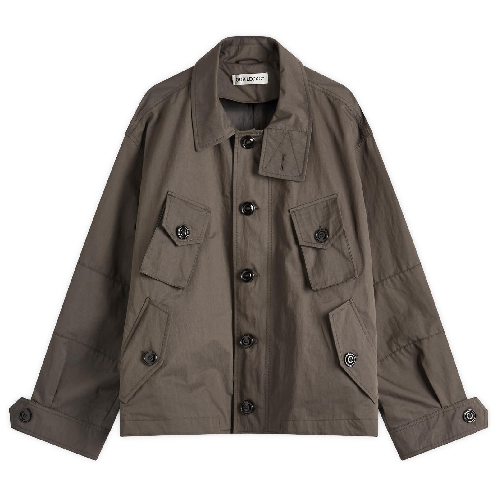 Our Legacy Nylon Service Jacket in Brown for Men | Lyst
