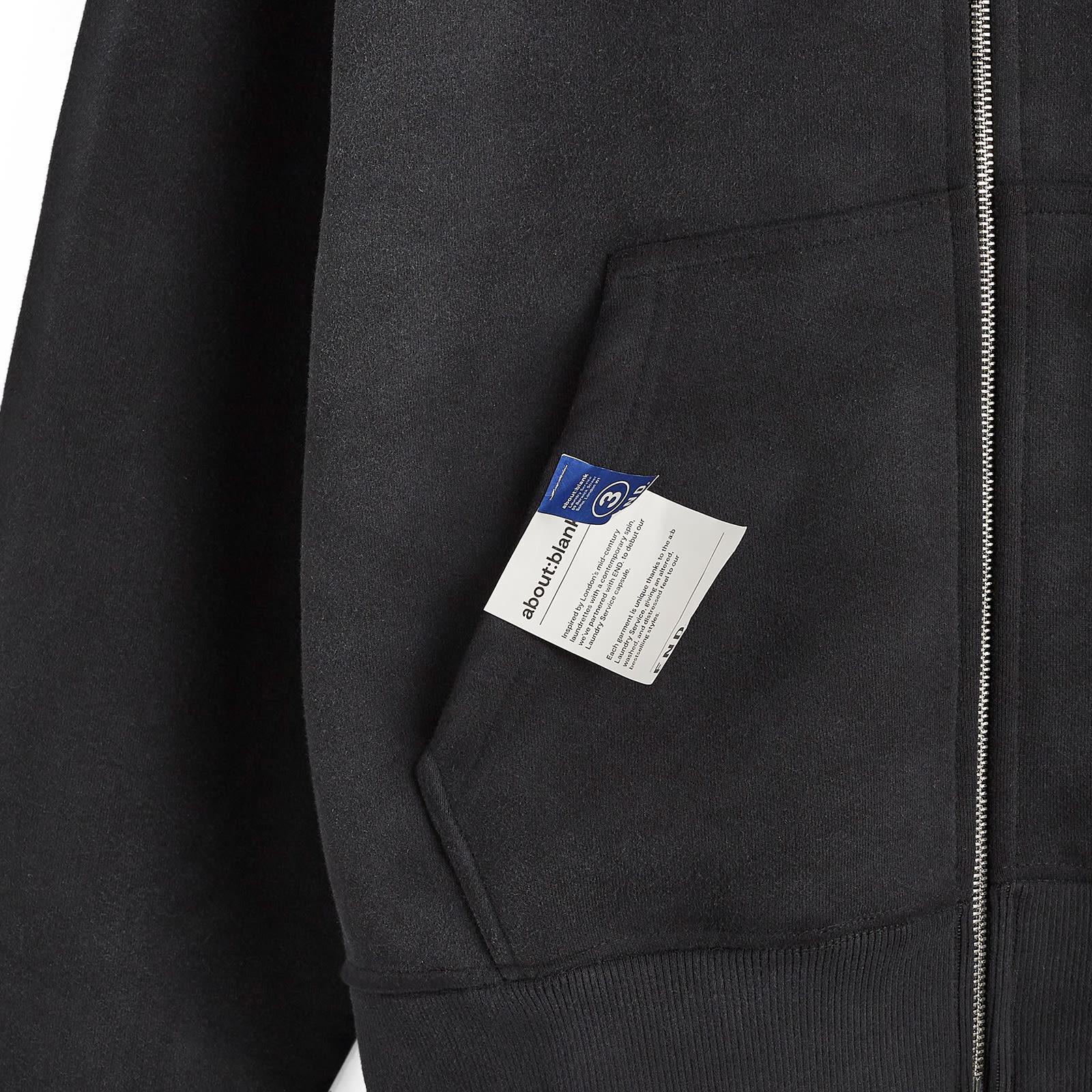 About Blank X 'Laundromat' Zip Hoodie in Black Lyst