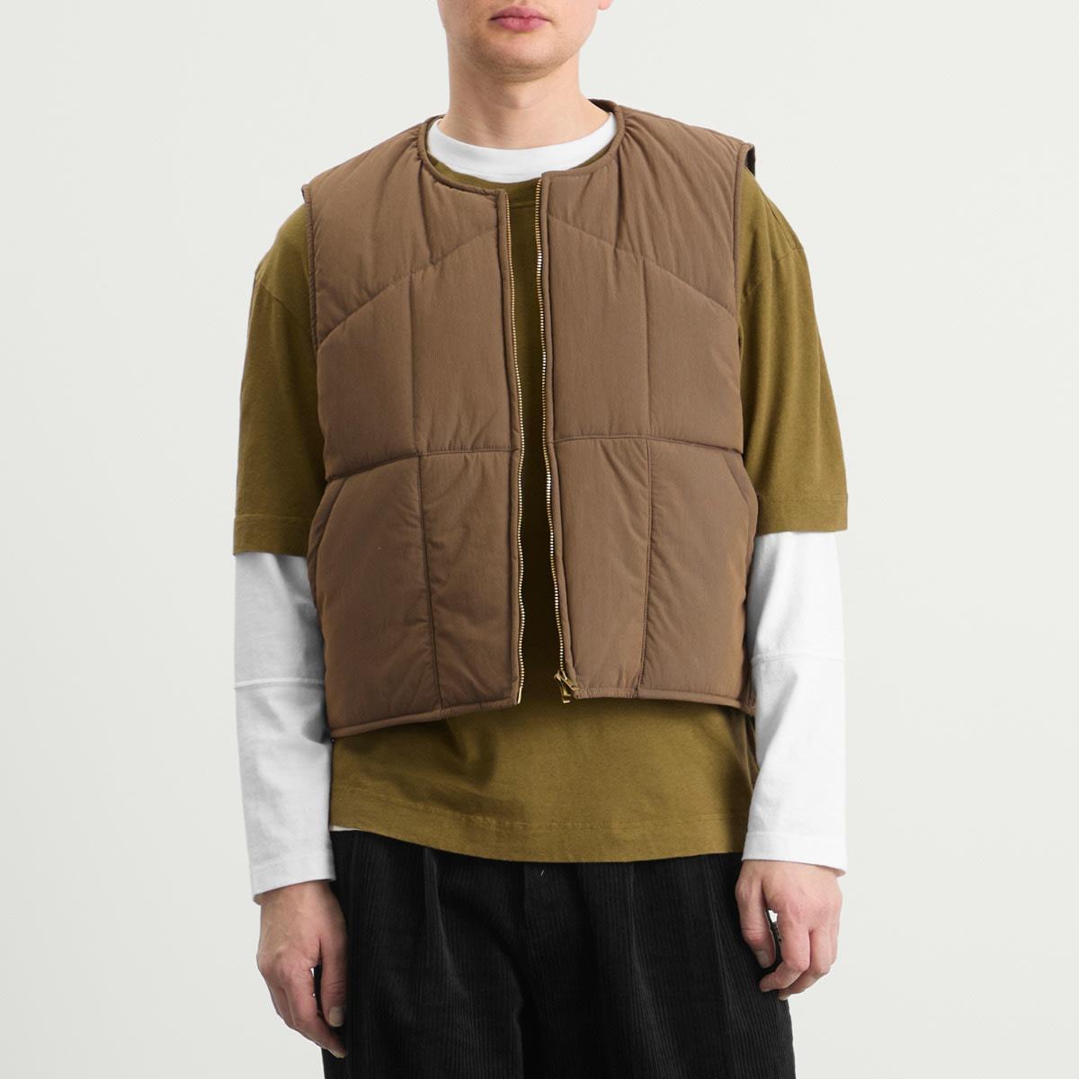 Unlikely Reversible Utility Vest ブラウン L Unlikely Dry Goods Reversible Utility Vest in Brown for Men | Lyst