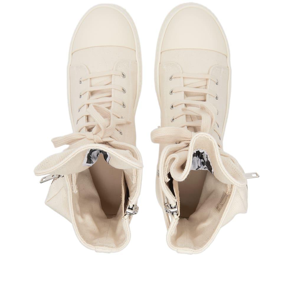 Rick Owens DRKSHDW Men's Natural Cargo Hi-top Sneakers