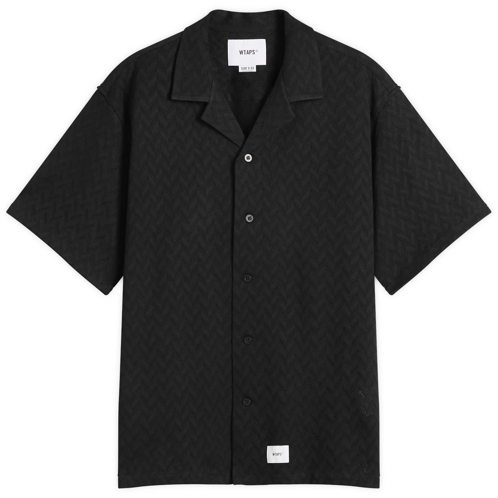 WTAPS Herringbone Textile Vacation Shirt in Black for Men | Lyst