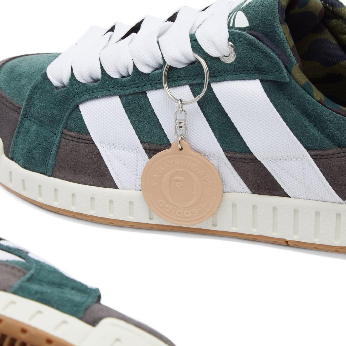 【Adidas x BAPE】Lawsuit スエード スニーカー 関税送料込 Adidas x BAPE Lawsuit (Sand, Footwear White & Core White