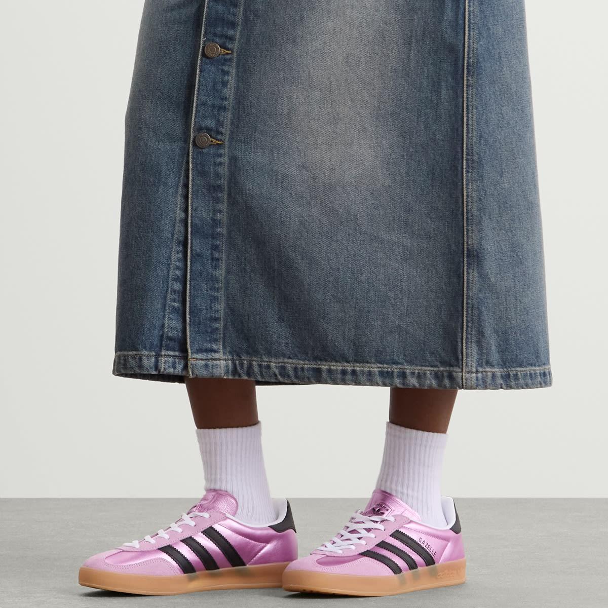 adidas gazelle silver green womens Adidas Gazelle In Purple White For Men