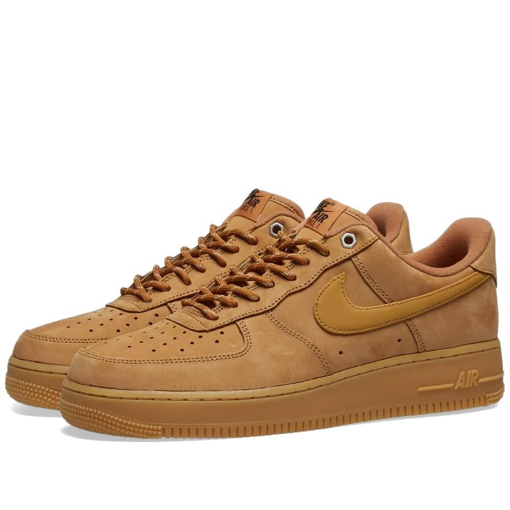 Nike Leather Air Force 1 '07 Wb in Brown for Men | Lyst