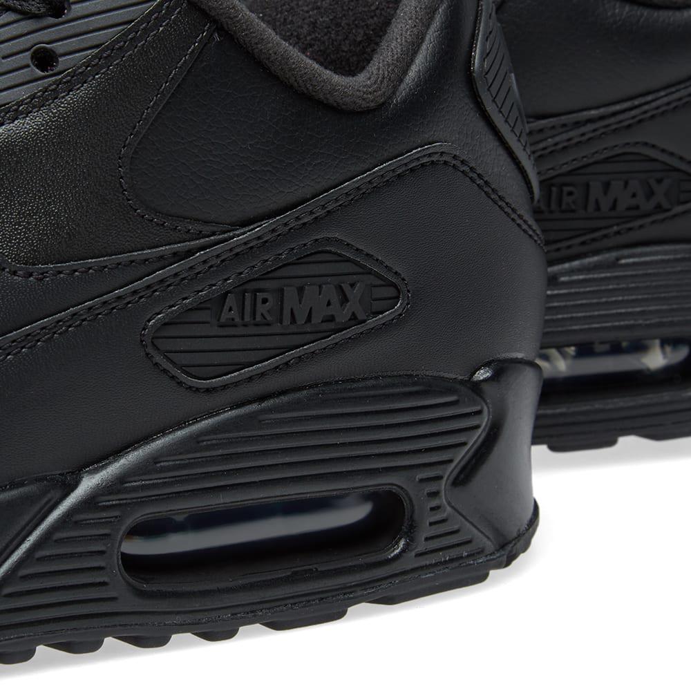Nike Air Max 90 Leather in Black for Men - Save 15% | Lyst