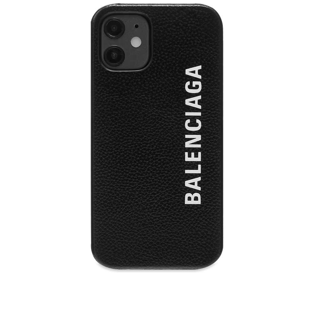 Balenciaga Logo Iphone 12 Mini Case in Black for Men | Lyst