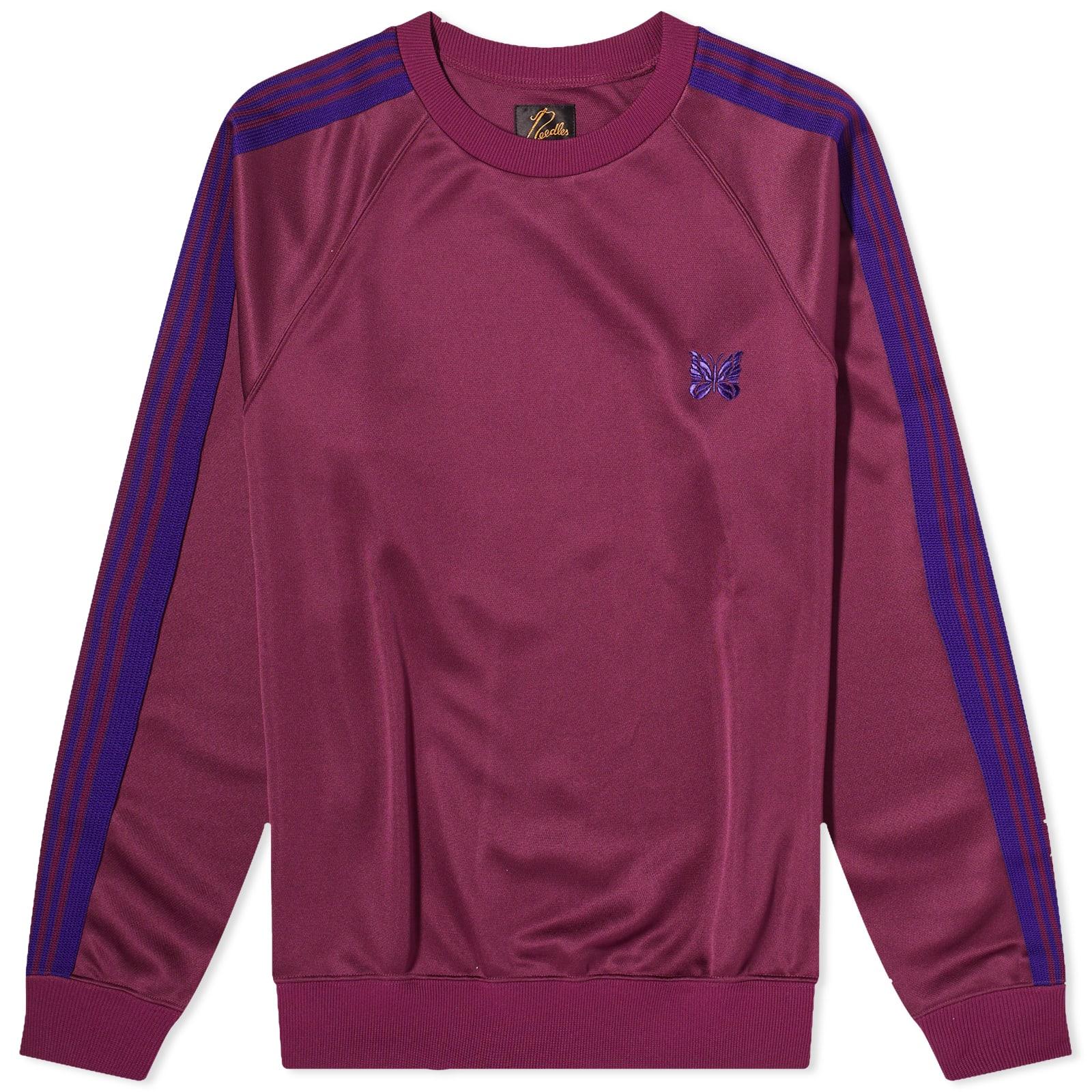 Needles Poly Smooth Crew Neck in Purple for Men | Lyst