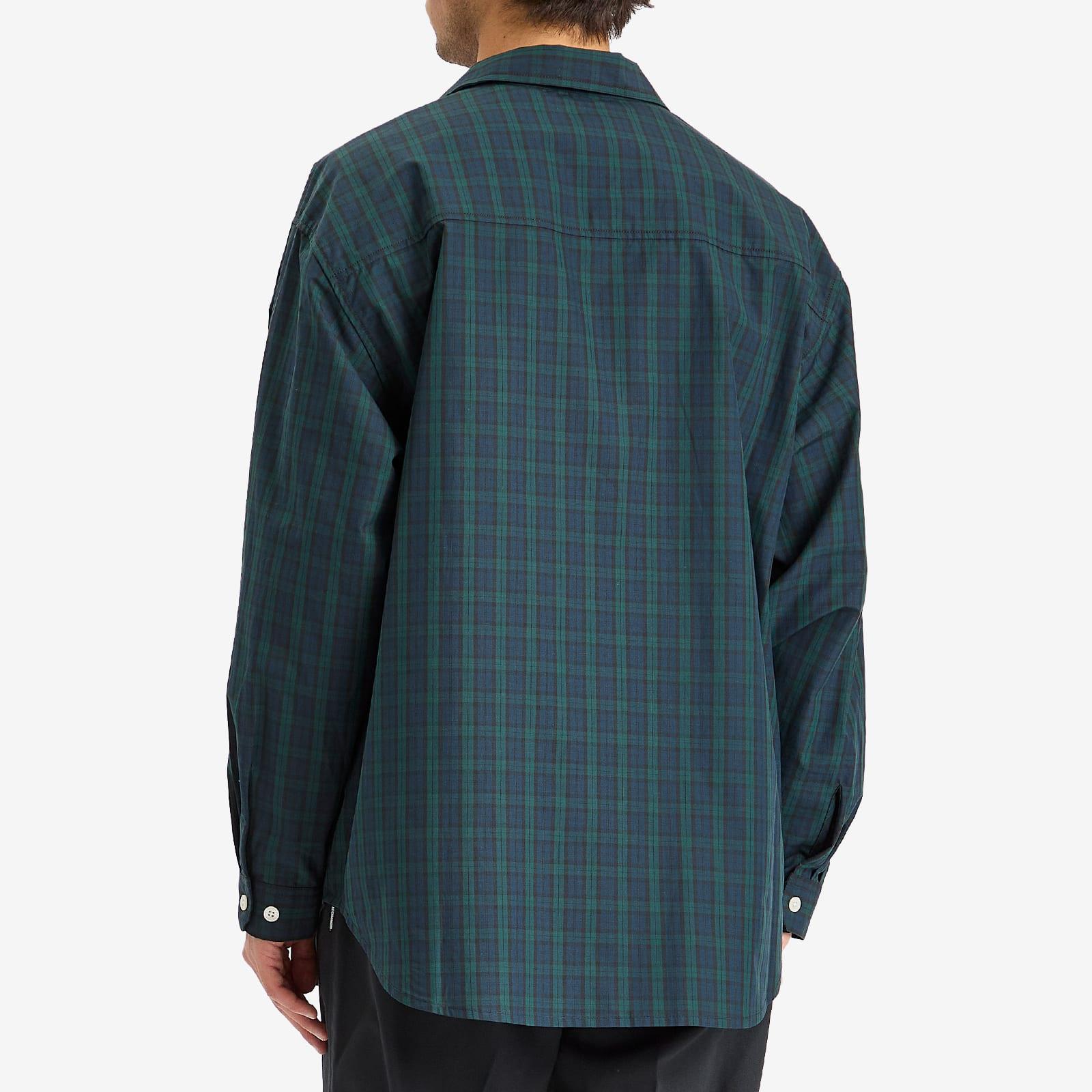 WTAPS Broadcloth Watch Check Shirt in Blue for Men | Lyst