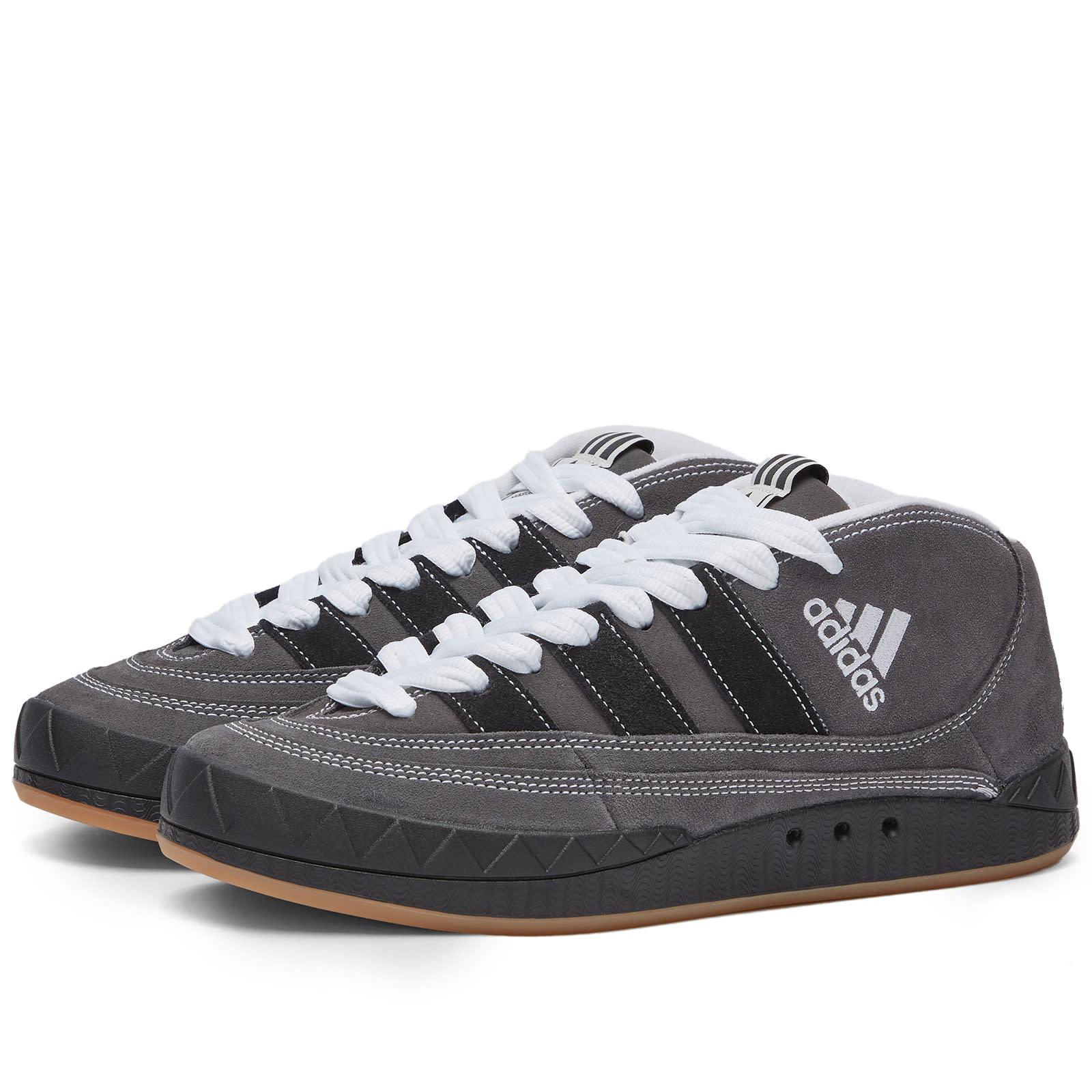 adidas Ynuk Adimatic Mid Sneakers in Black for Men | Lyst
