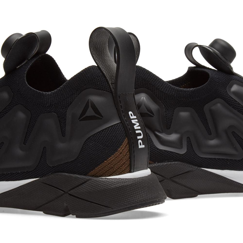 reebok black pump