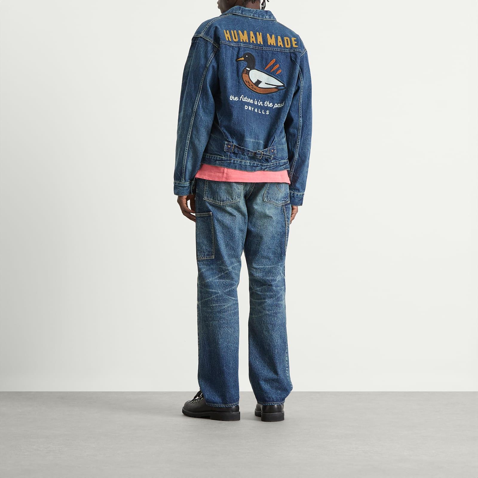 Human Made Future Denim Work Jacket in Blue for Men | Lyst