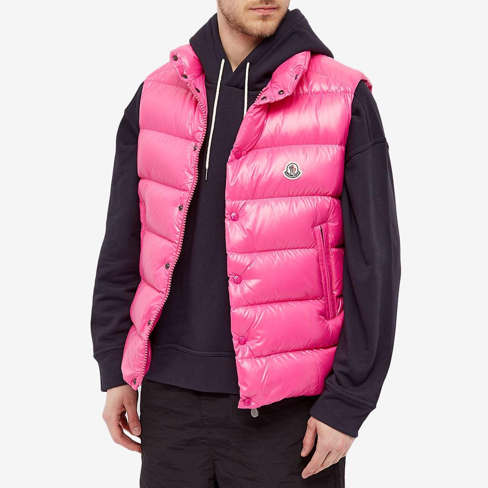Moncler Tibb Gilet in Pink for Men Lyst Canada