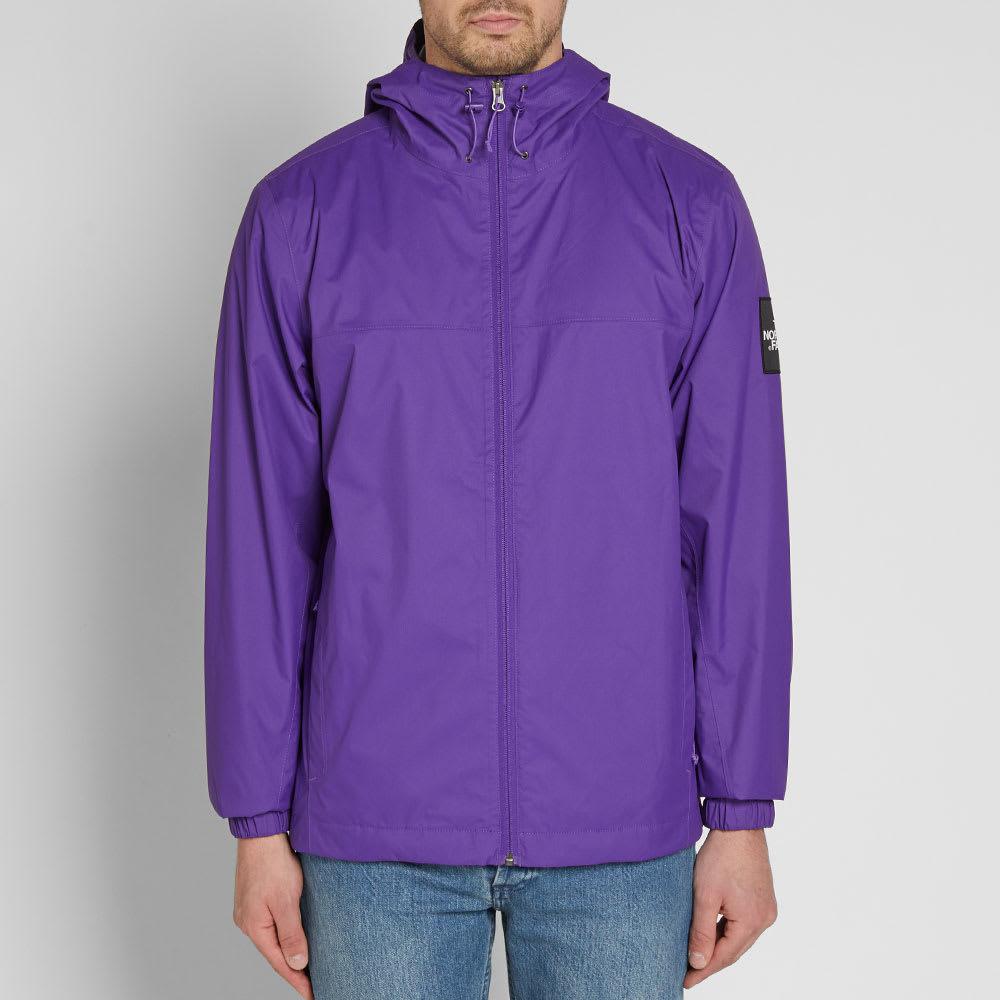 north face mountain q jacket purple