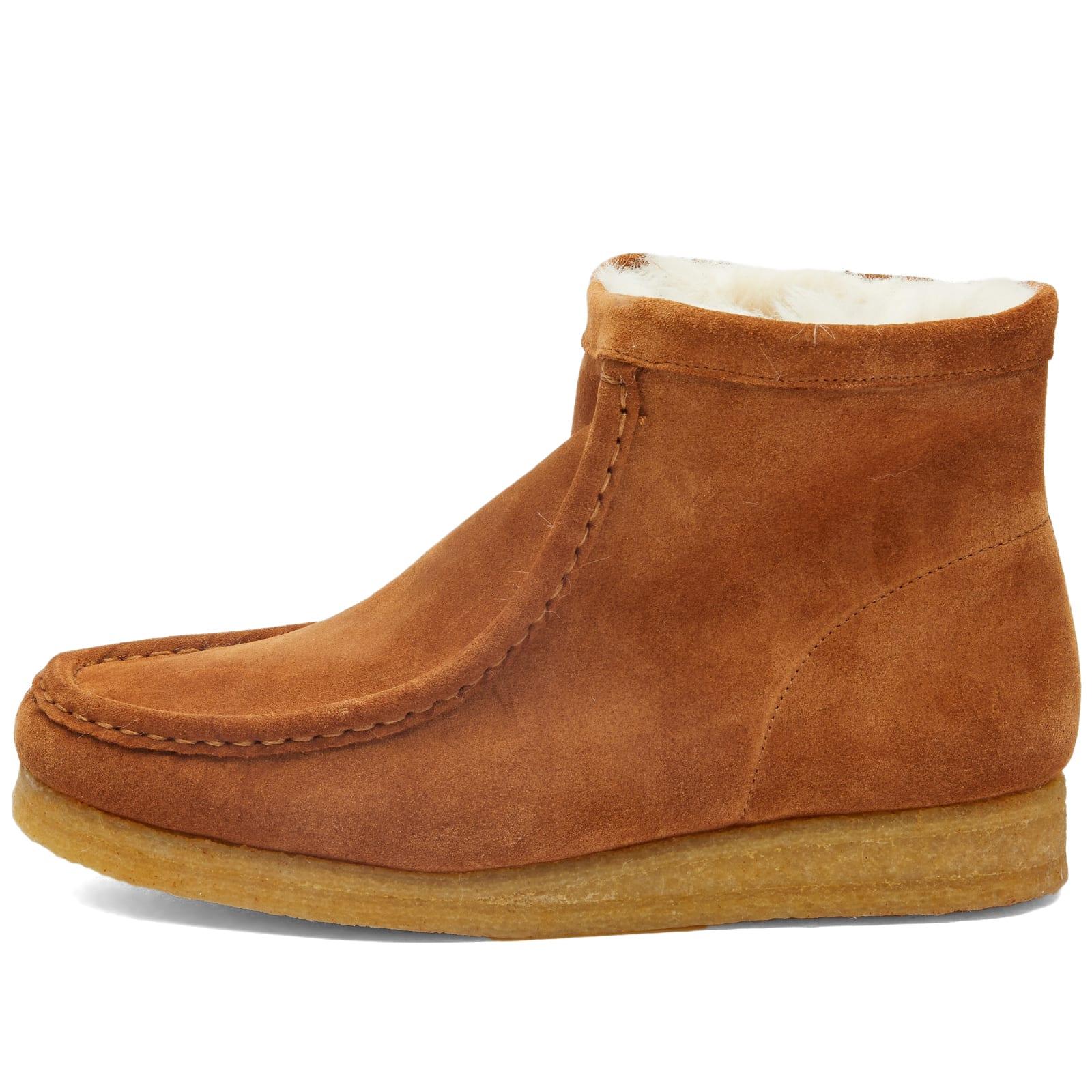 Brown suede outlet wallabees