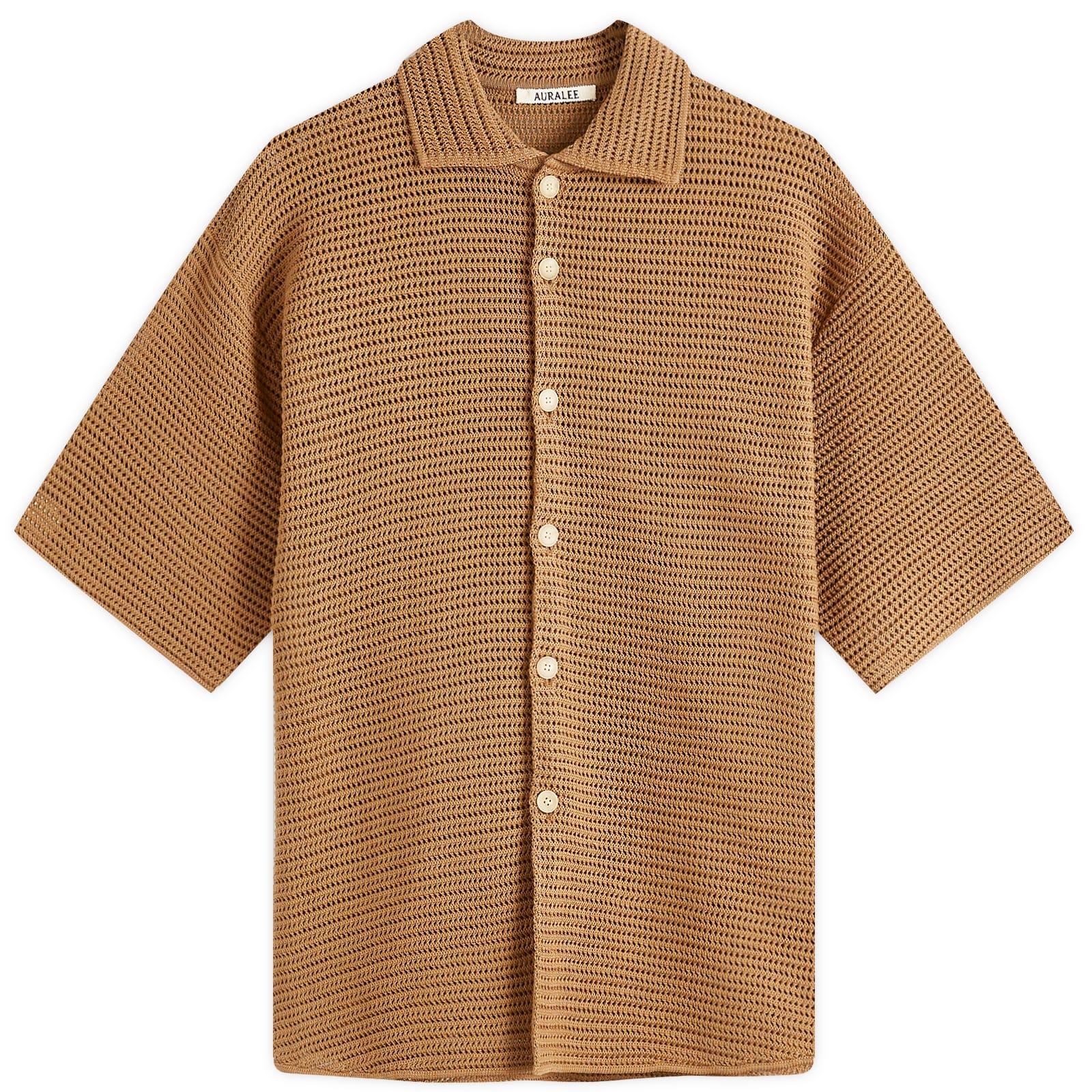 最終価格 AURALEE COTTON MESH KNIT SHIRT 4 最終価格 AURALEE COTTON MESH KNIT SHIRT 4 - メルカリ