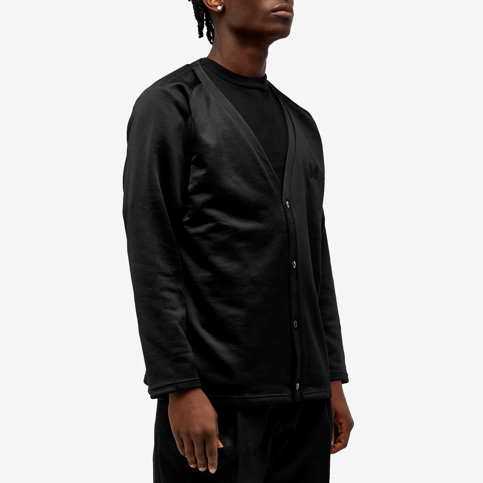 Needles Jersey Cardigan in Black for Men Lyst