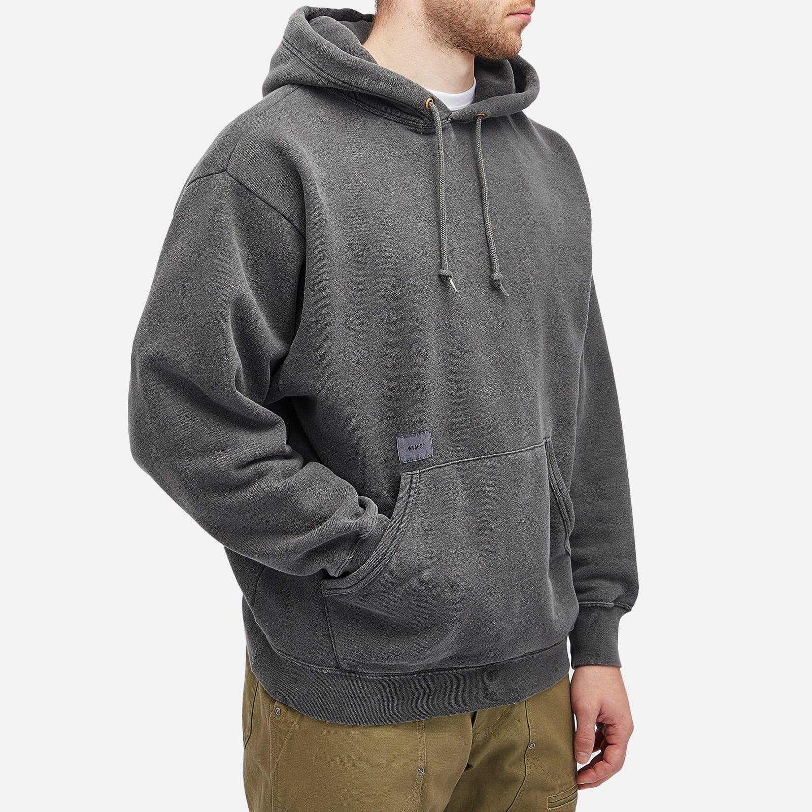 WTAPS 17 Garment Dyed Hoodie in Grey for Men | Lyst UK