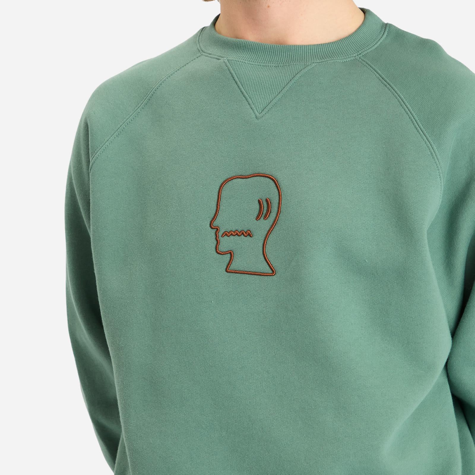 ★BROWNBREATH★ W CAUSE RAGLAN TEE GREEN Hemp Blend Out Here T-shirt W