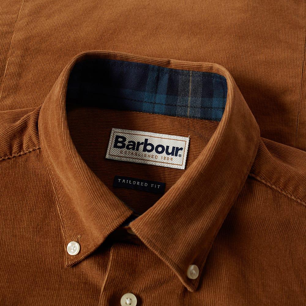 barbour stapleton morris cord tailored shirt