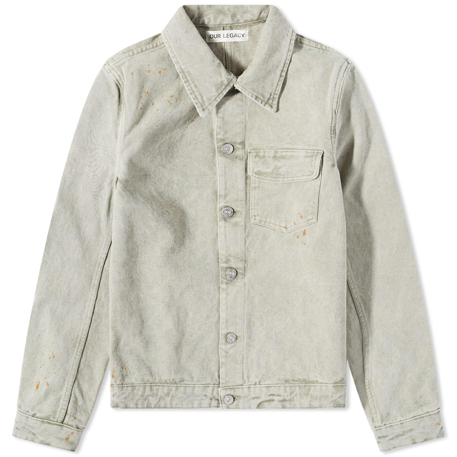 Our Legacy Rebirth Denim Jacket in Gray for Men | Lyst