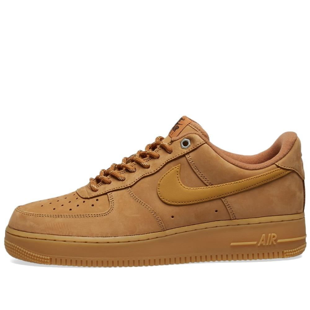 Brown Air Force 1 Shoes.