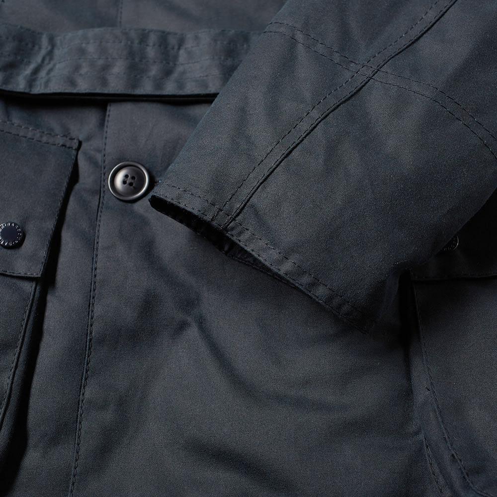 Barbour x Engineered Garments Mackinaw Wax Jacket Olive END.