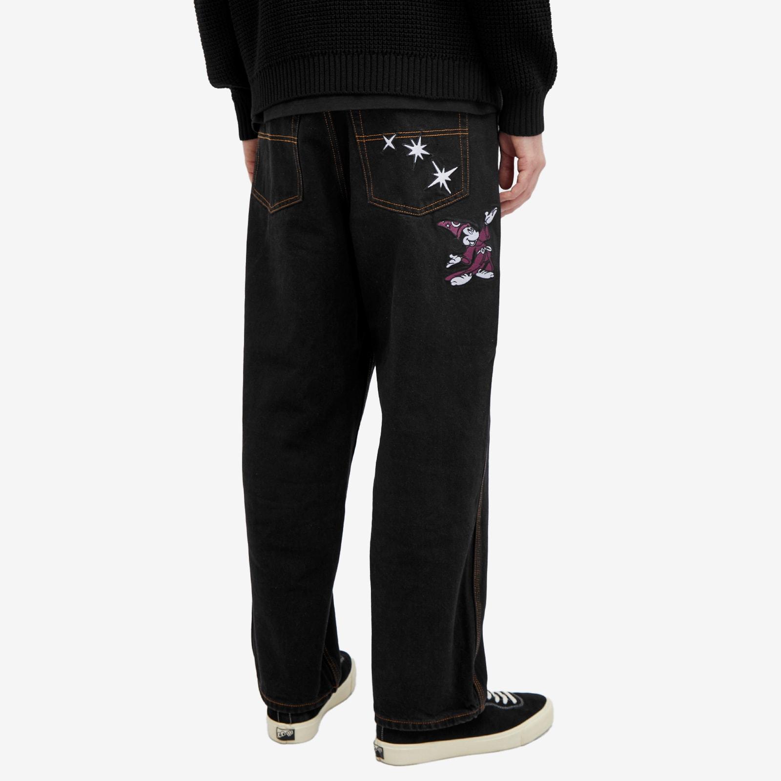 BUTTER GOODS × DISNEY FANTASIA DENIM BUTTER GOODS × DISNEY FANTASIA BAGGY DENIM JEANS DARK INDIGO