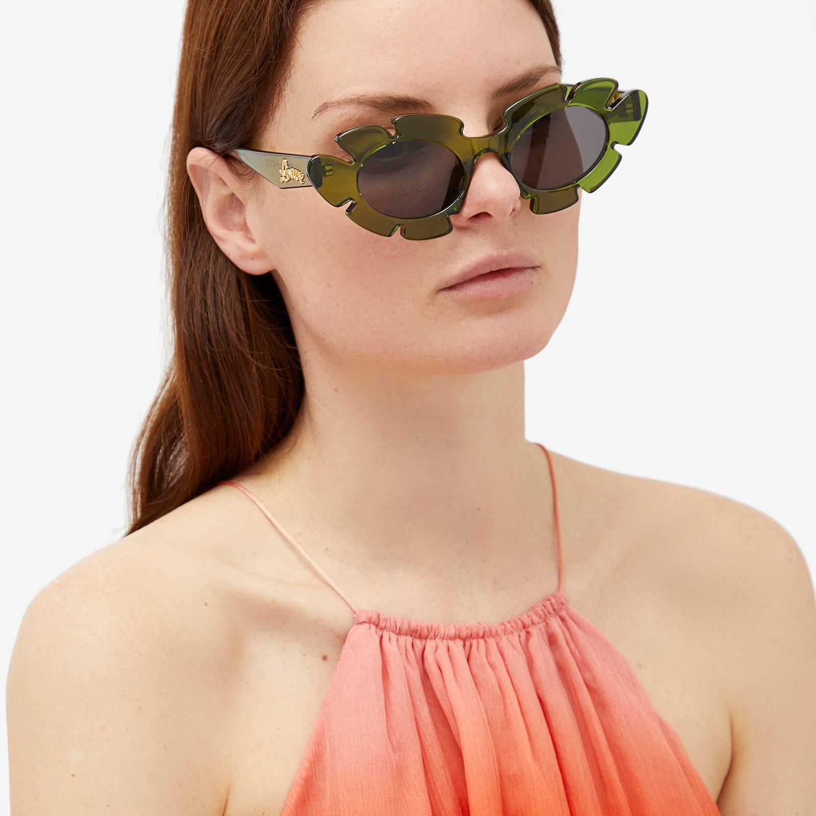 Coach integration flower sunglasses hot sale