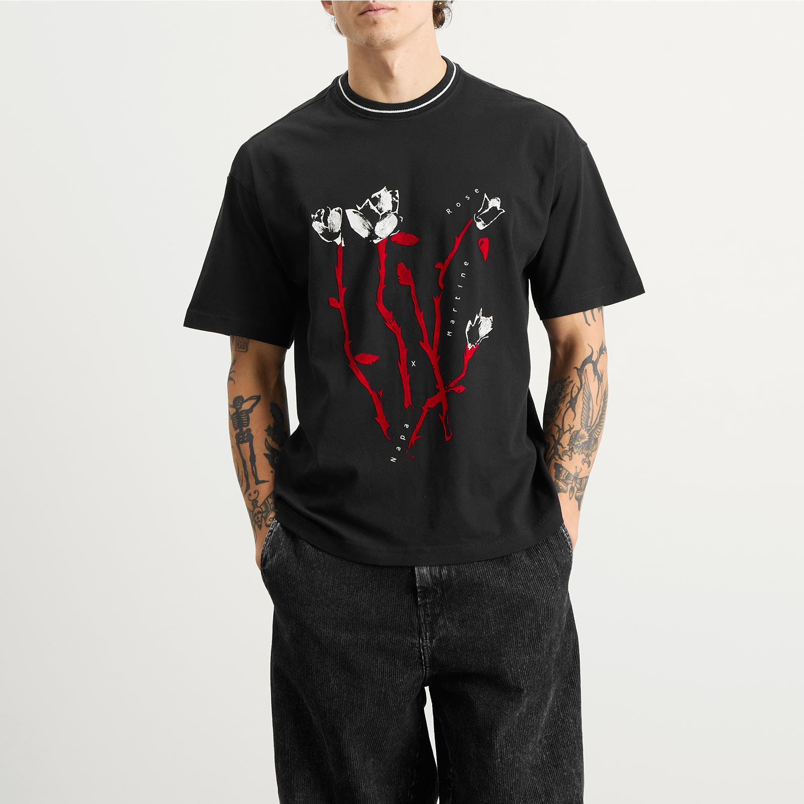 Napapijri X Martine Rose T-Shirt in Black for Men | Lyst UK