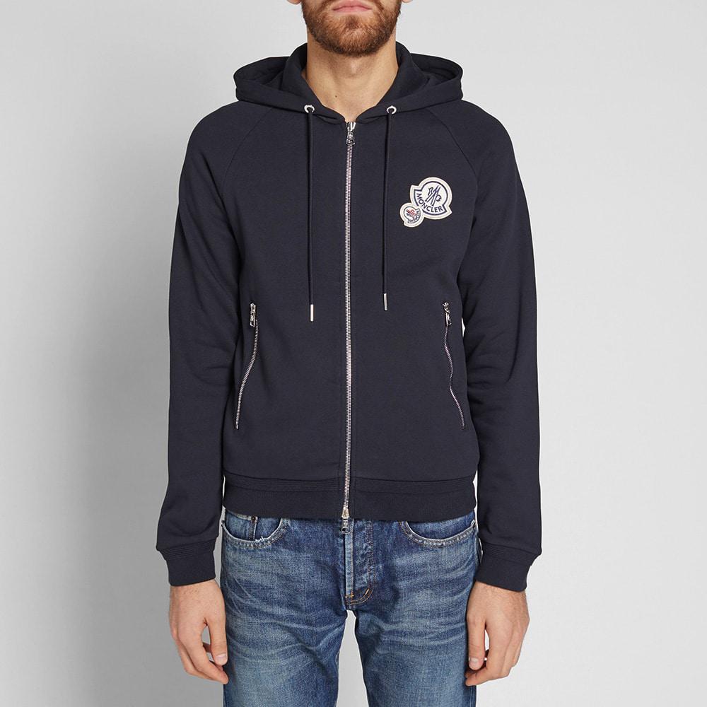 moncler double logo hoodie , Up to 75 