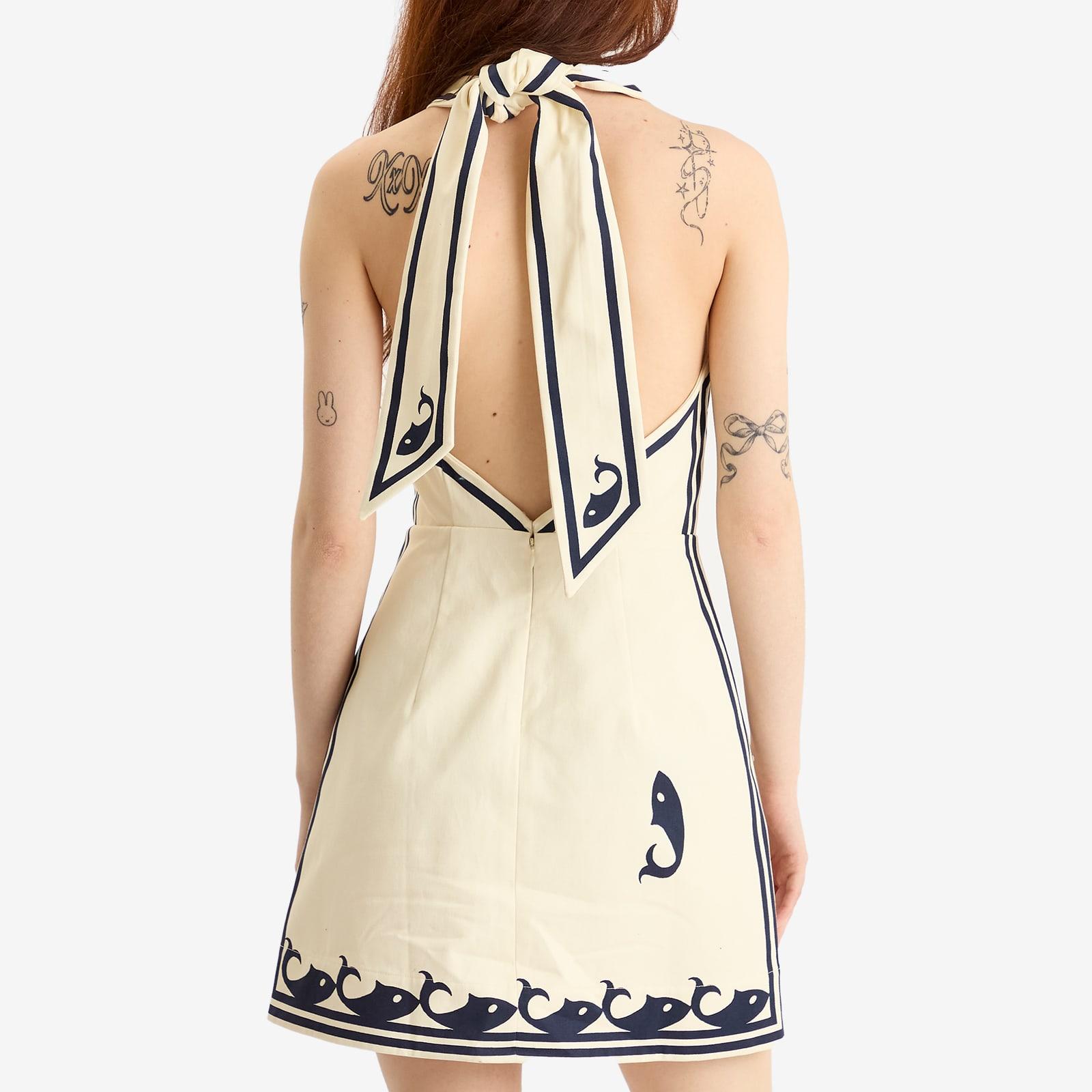 knee length dresses for ladies Alemais Sea Mini Dress– Gallery Couture main image 0