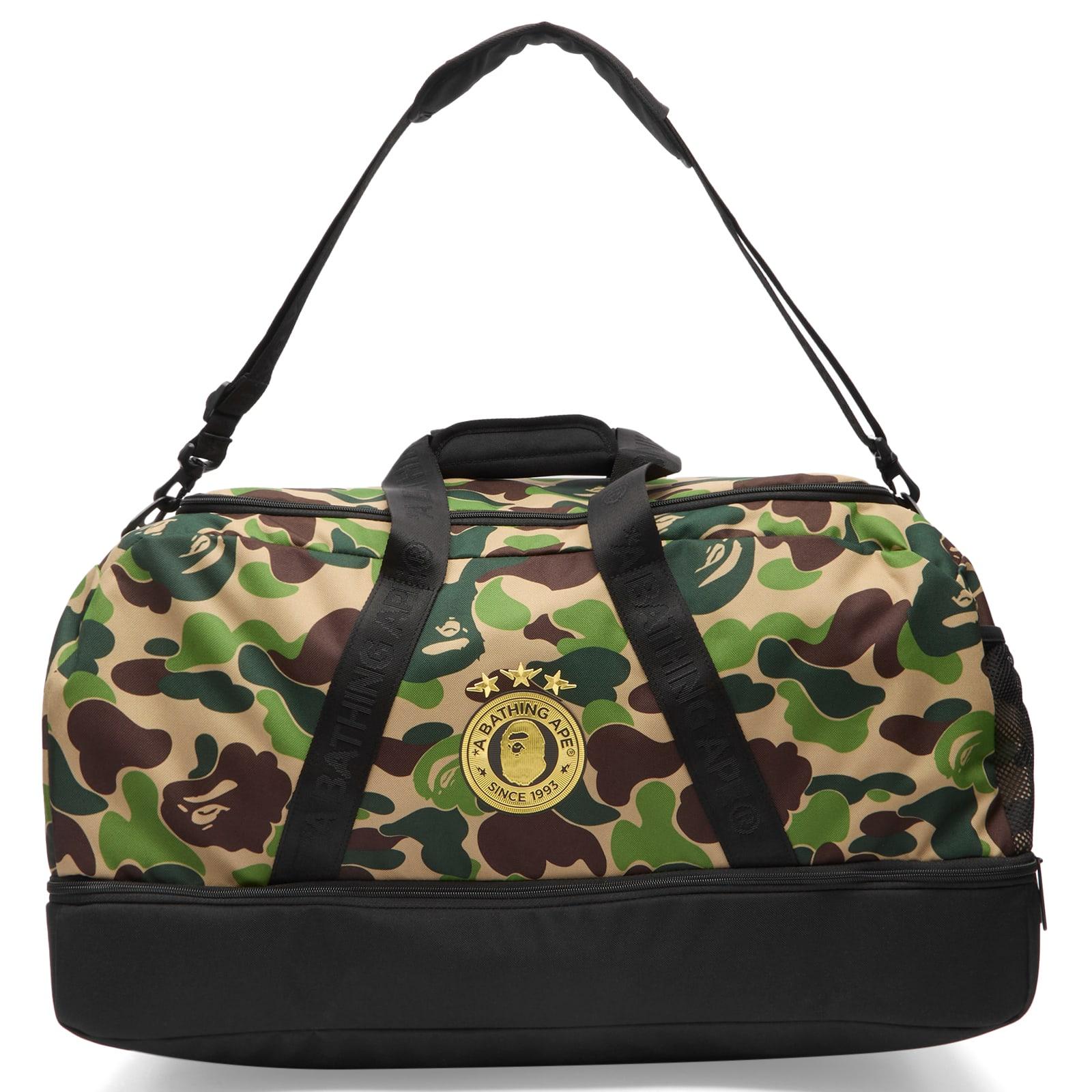 adidas BAPE DUFFLE 　エイプ　アディダス　ダッフルバッグ BAPE X ADIDAS 】DUFFLE BAG | bape.com