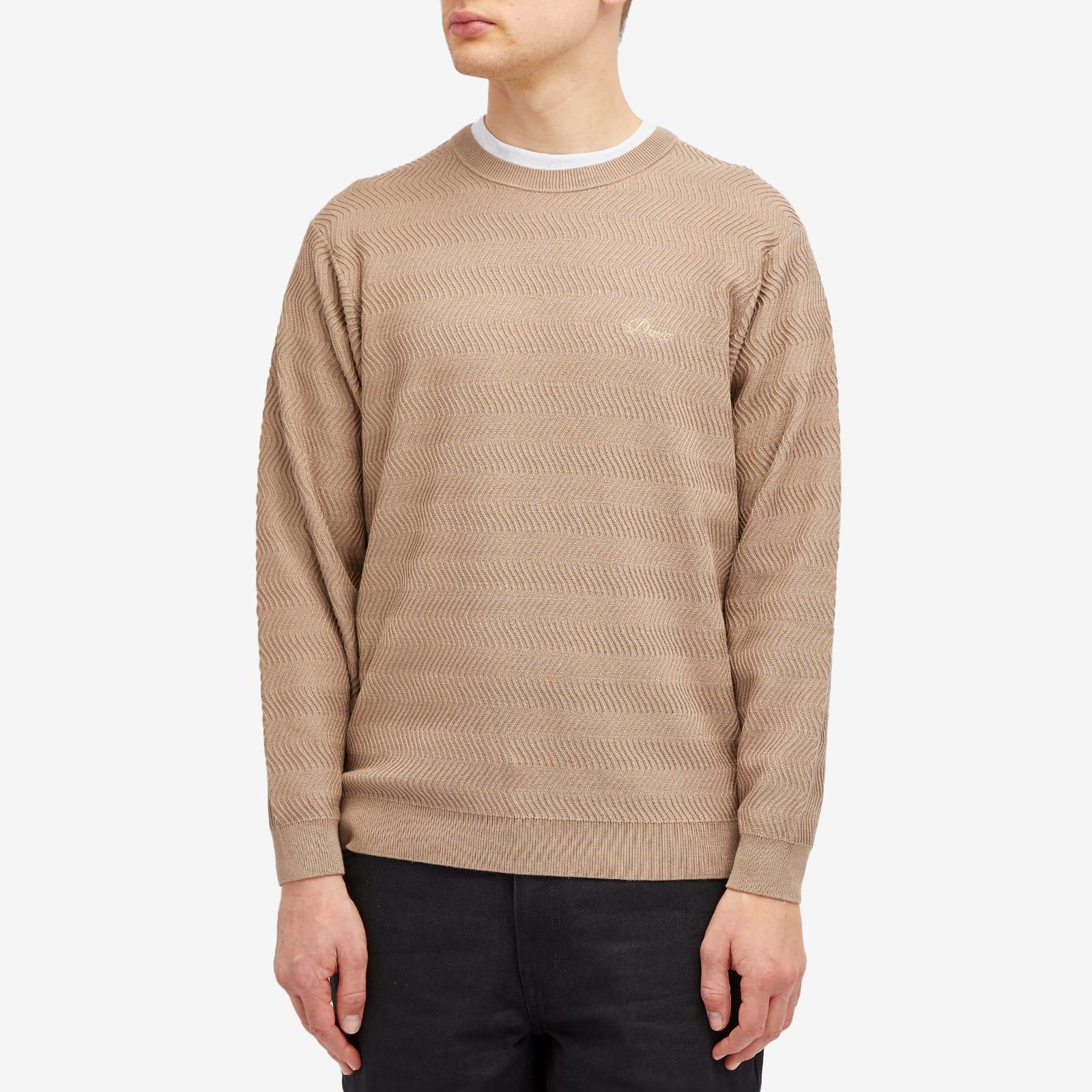 Dime Wave Cable Knit Jumper in Brown for Men | Lyst Canada