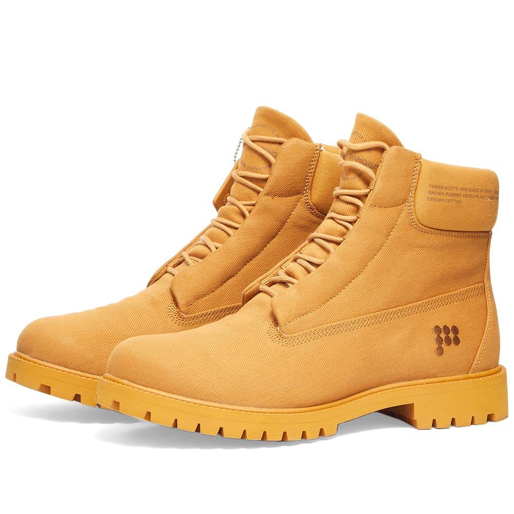 Timberland X Pangaia 6" Boot in Yellow for Men | Lyst
