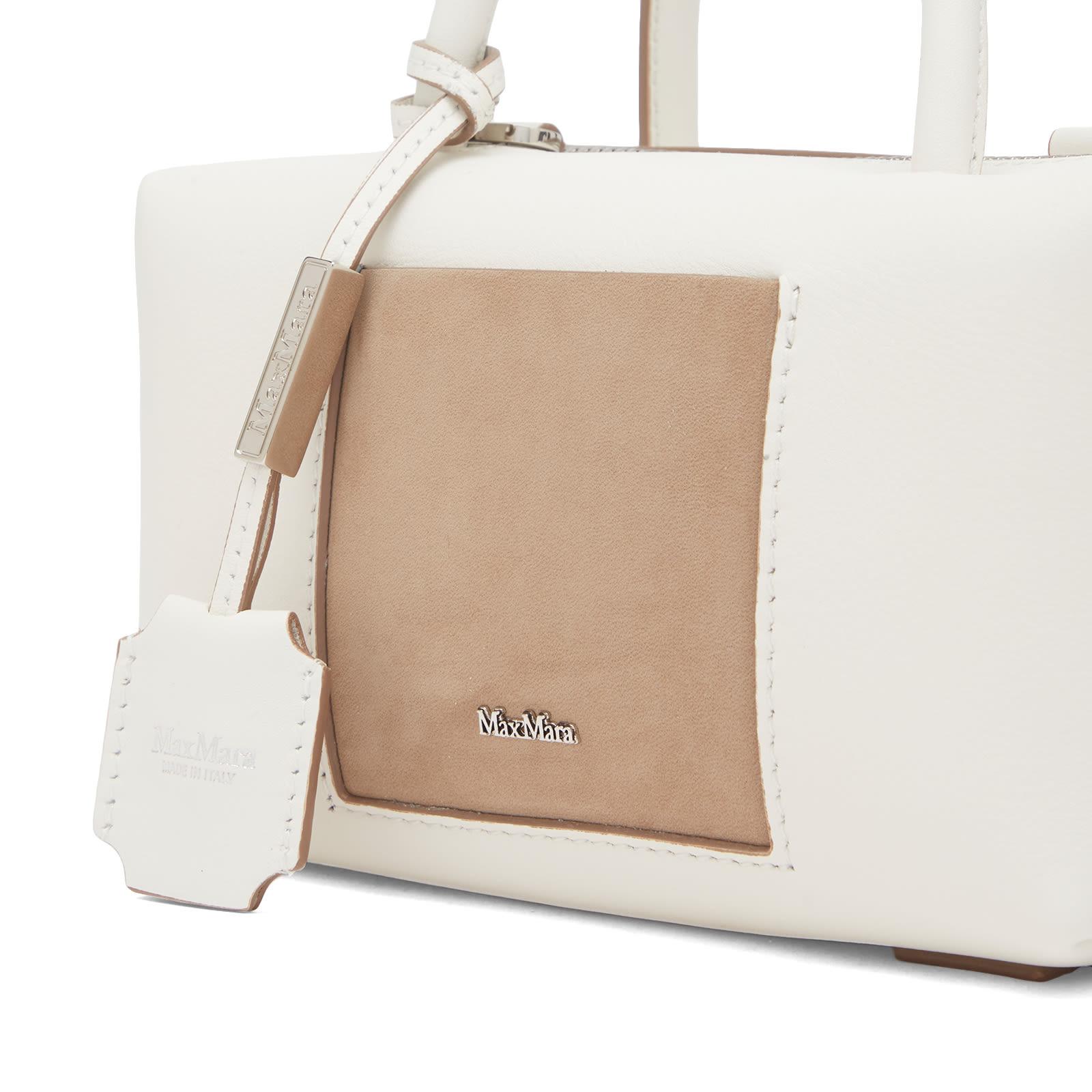 【関税＆送料込み】Max Mara Holdallm - Medium Satchel In Na Max Mara Hold All M Nero | Duffle Bag