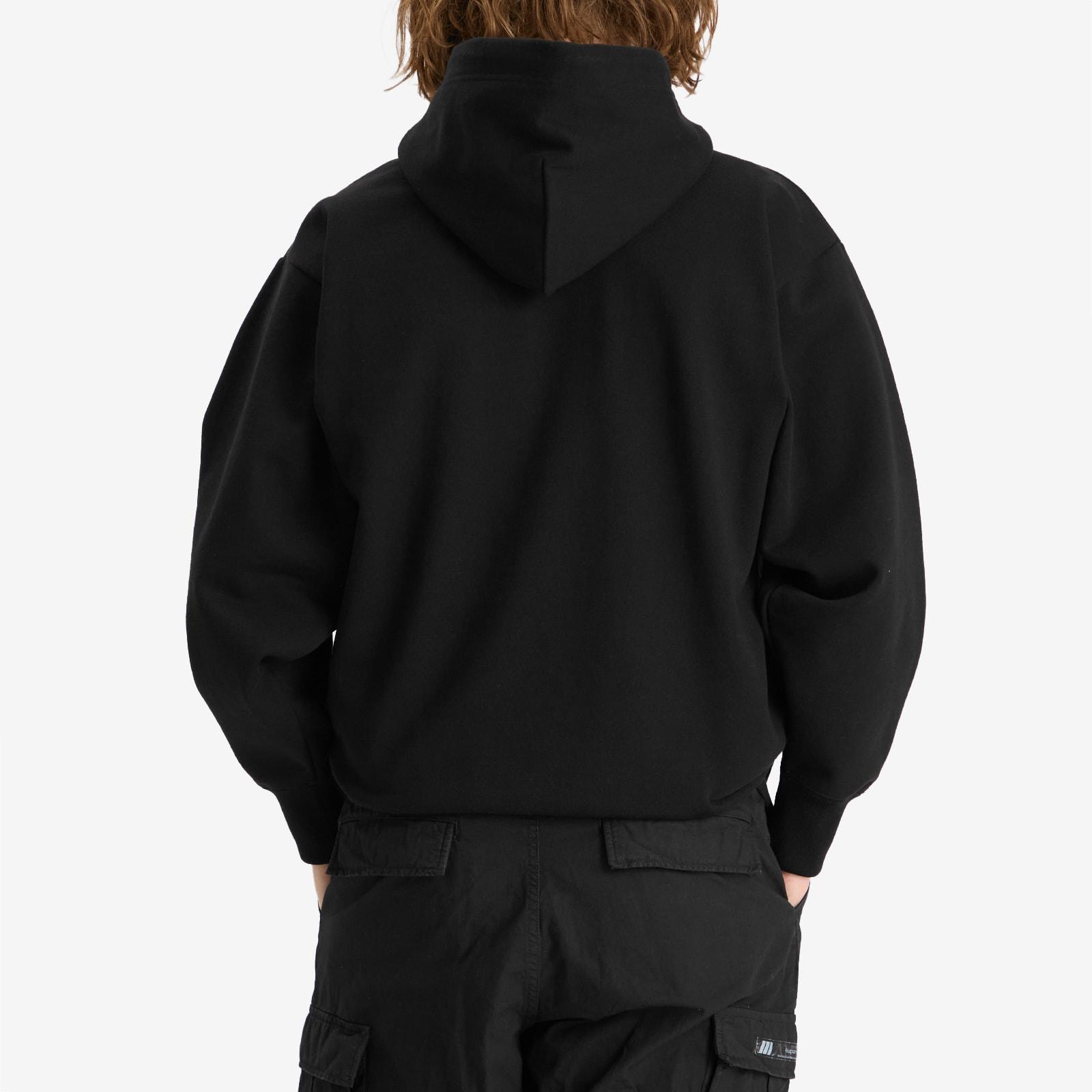 WTAPS Academy Logo Hoodie in Black for Men | Lyst